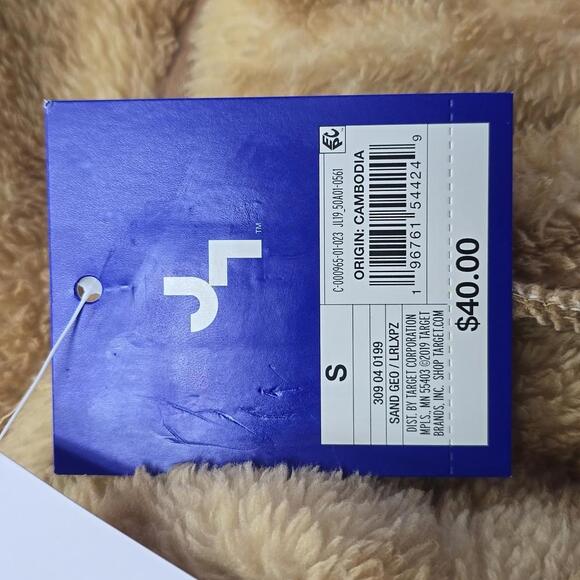 Women's Printed High Pile Fleece Jacket | JoyLab | Small - Picture 10 of 12